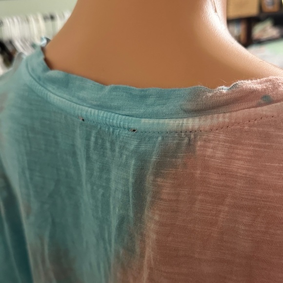 Jessica Simpson Pink and Blue Short Sleeve Tee - Picture 8 of 8